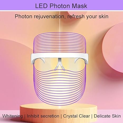 3 In 1 LED Light Therapy Face Mask