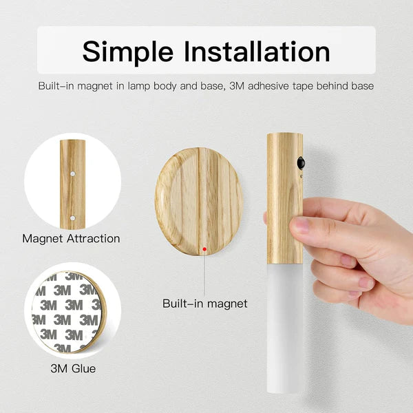 Magnetic Night Light with Motion Sensor